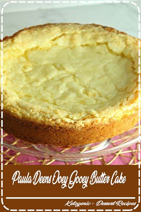In large bowl, with mixer on low speed, beat brown sugar and butter about 3 minutes or until well blended, occasionally. Paula Deens Ooey Gooey Butter Cake - Dessert Recipes Cookies