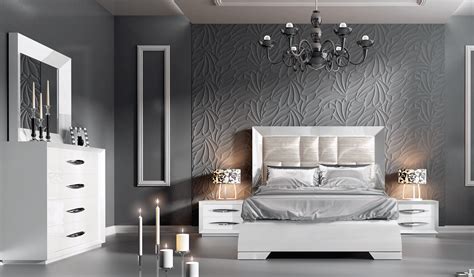 Carmen White Modern Bedrooms Bedroom Furniture