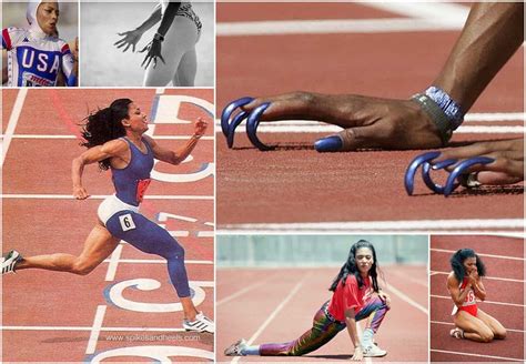 She is the fastest woman of all time; Flo Jo Nails: A Renowned Athlete with Remarkable Nails