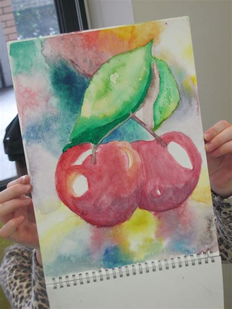 Watercolour Painting Done By An 11 Year Oldwet On Wet Thats Talent