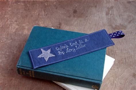 Personalised Bookmark For Men By Handmade At Poshyarns