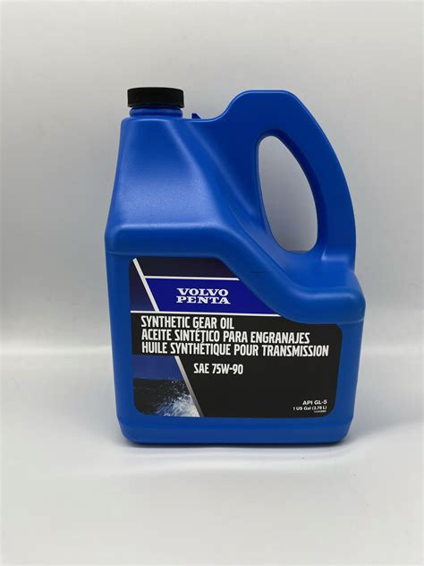 Volvo Penta Gear Oil Synthetic 75w 90 1 Gallon 1141680 11416