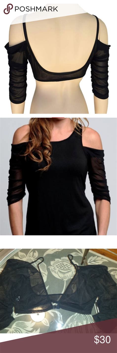 Add Cold Shoulder Sleeves To Topsdresses Clothes Design Black Fashion Dresses