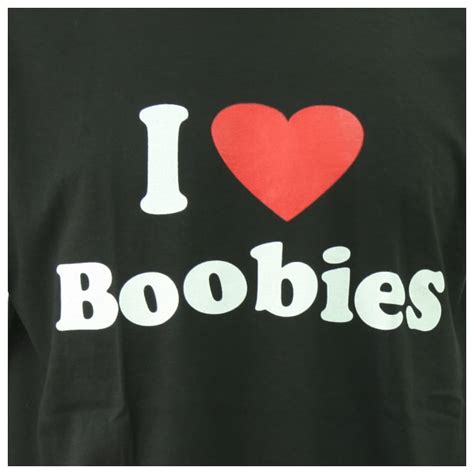 I Love Boobies Graphic Mens T Shirt Printed Hip Hop Hipster Etsy