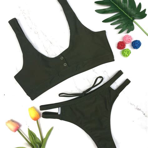 Aliexpress Buy Hot Girls Bikini Set Sexy Black Micro Thong Hot Sex Picture