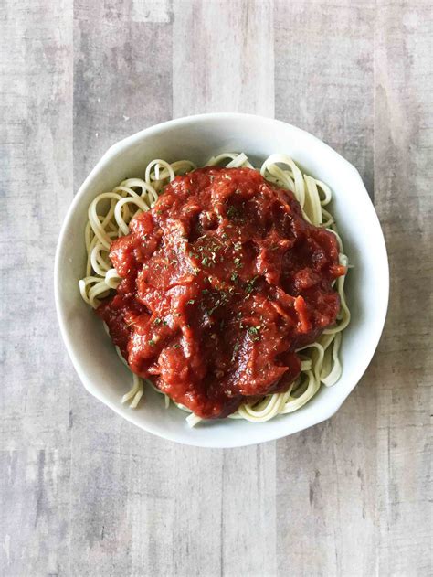 Healthy And Easy Kid Friendly Spaghetti Sauce — The Skinny Fork