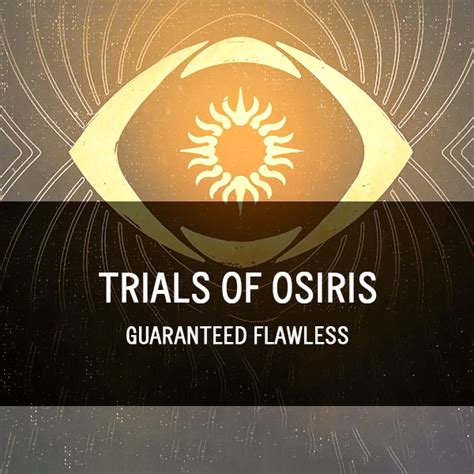 Destiny Flawless Trials Carry Sherpas Of Destiny 100 Guaranteed