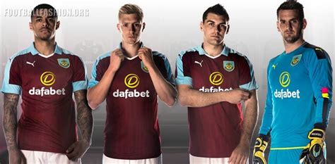 Founder member of the football league 1888. Burnley FC Reveal PUMA Home Kit for 2016/17 Premier League ...