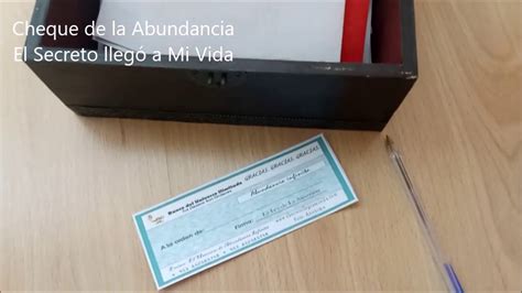 Cheque De La Abundancia Febrero 2 019 Youtube