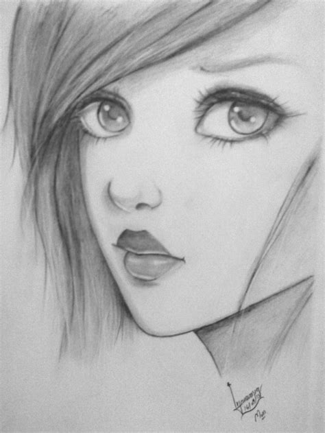 Best Sketches For Beginners Drawings Of People Easy Drawings And Girl