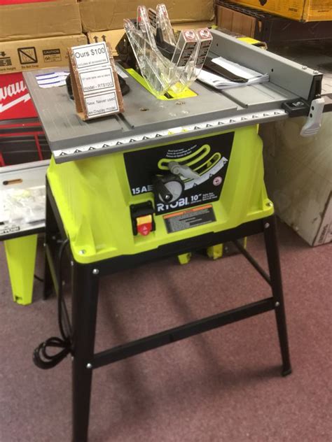 New 10” Ryobi Table Saw W Stand Model Rts10g For Sale In Waltham Ma