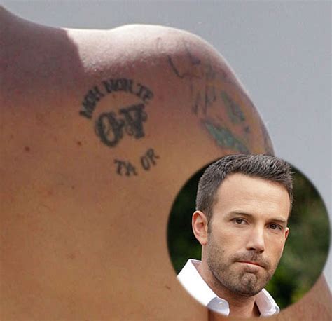 In these page, we also have variety of images available. Ben Affleck 5 Tattoos & Meanings - Creeto