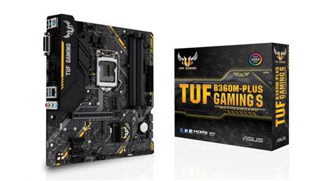 Asus Adds Tuf B360m Plus Gaming S Motherboard
