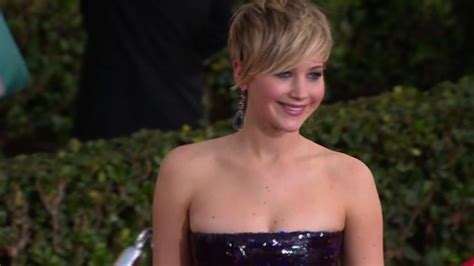 J Law Dress Is Squeezing My Breasts Cnn Video