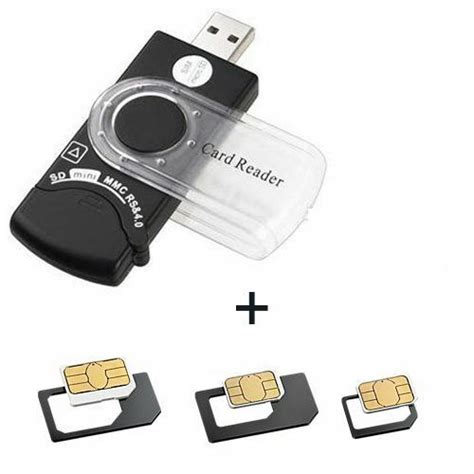 Usb Sim Card Reader With Deleted Text Message Software And Micro Sim