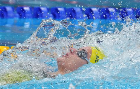 Olympics Kaylee Mckeown Last Of Three To Set 100 Back Olympic Record