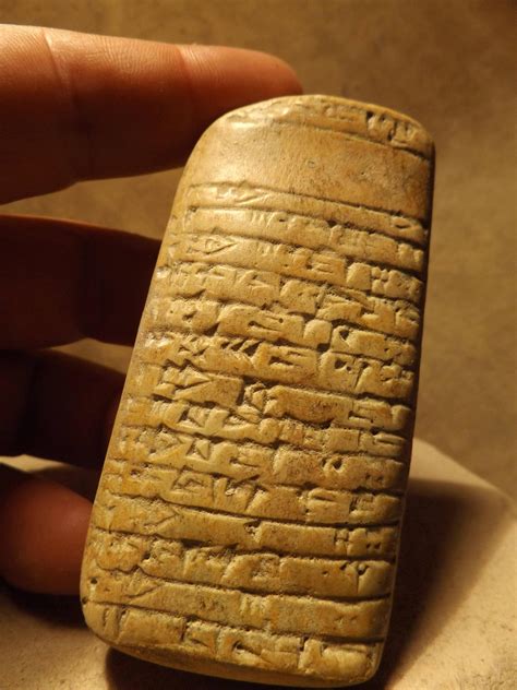 Sumerian Babylon Cuneiform Tablet Ancient Writing Mesopotamia