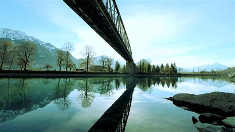 Amazing Landscape Panorama Water Reflection Stock Footage Sbv 306543489