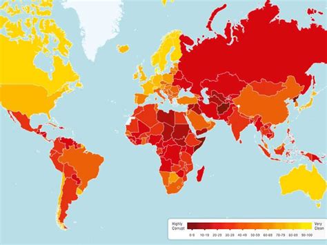 The Most Corrupt Countries In The World Business Insider