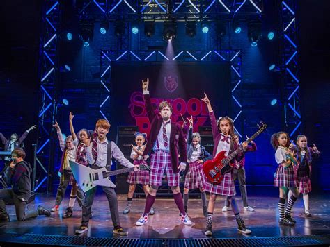 School Of Rock The Musical New London Theatre London Review A