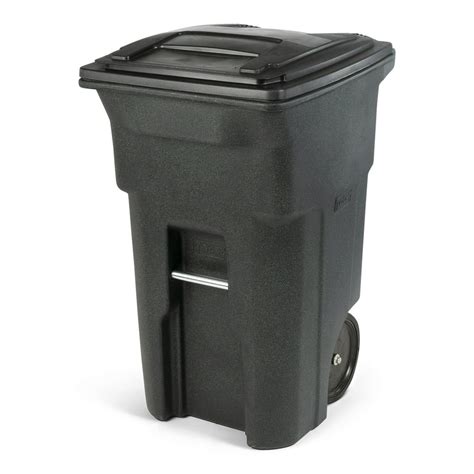 Toter 64 Gal Trash Can Greenstone With Wheels And Lid How To Blog