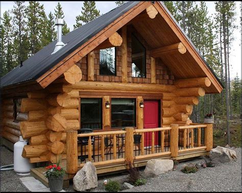 Very Nice Log Home Design Cozy Log Cabin In The Woods Log Homes