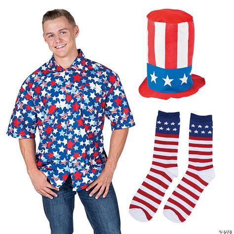 Funny 4th Of July Mens Apparel Kit Oriental Trading