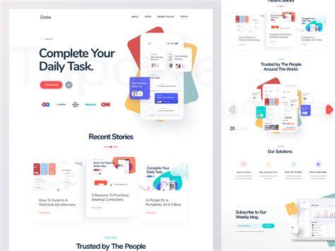 App Landing Page Design V2 By Shekh Al Raihan For Ofspace Uxui On Dribbble