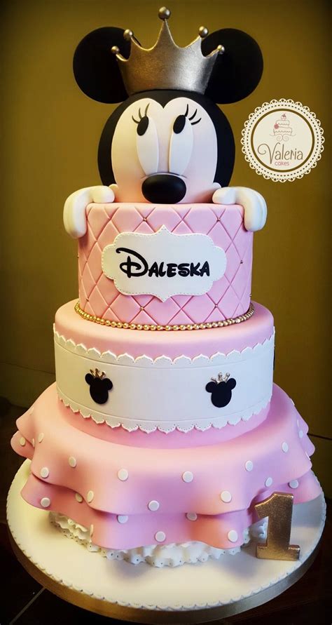 Miney Rainha Minnie Mouse Birthday Cakes Minnie Mouse Cake Birthday