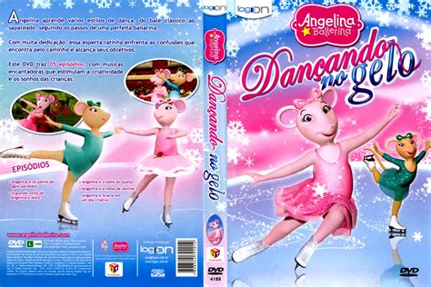 Vecostar Capas De Dvds Capa Dvd Angelina Bailarina Dançando No Gelo