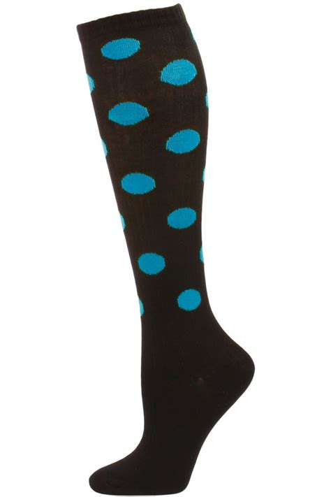 Big Polka Dot Knee Socks