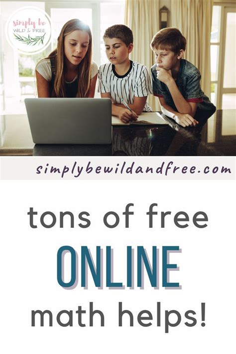 Free Online Math Programs For Kids Online Math Free Math Websites