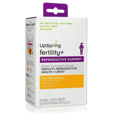 Upspring Fertility For Women Capsules Ct Natural Fertility