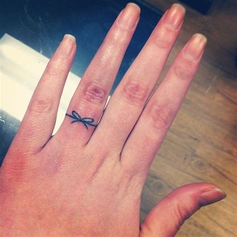 16 Wedding Ring Tattoos We Kind Of Love