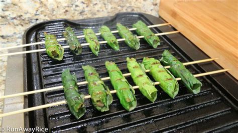 In vietnam, betel leaf is cooked (often over charcoal) which brings out more flavor. Beef Wrapped in Betel Leaves (Bo La Lot) | RunAwayRice