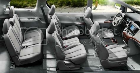 3 Car Seats In 3rd Row Of Toyota Sienna Babygaga