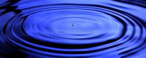 Little Drop Stock Image Image Of Blue Center Dreams 23921409