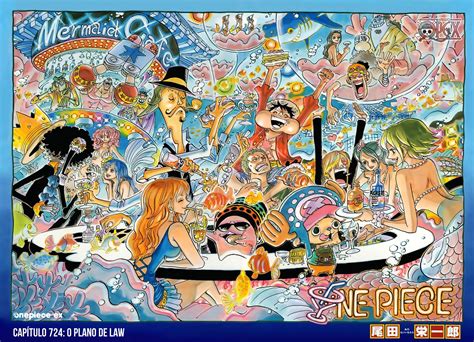 Capítulo 724 O Plano De Law Mangá Opex One Piece Chapter One