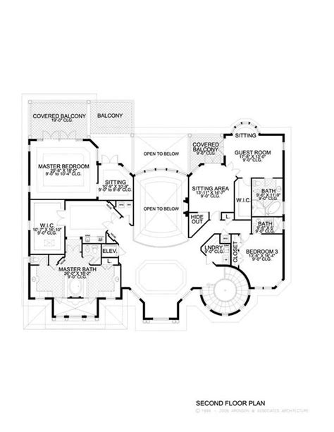 Luxury Home With 4 Bdrms 6835 Sq Ft House Plan 107 1036 Ev