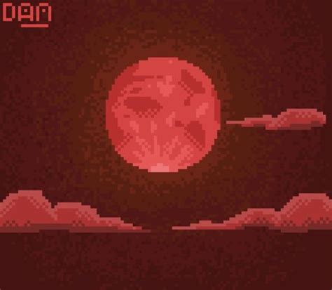 The Blood Moon Pixel Art Amino