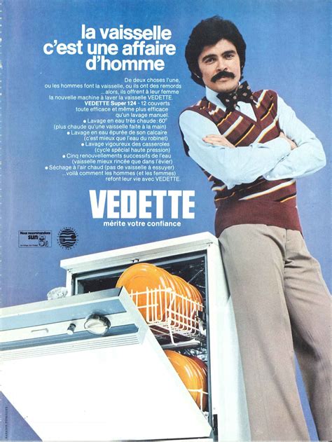 Lave Vaisselle Vedette Réalités Août 1973 Slogan Publicitaire