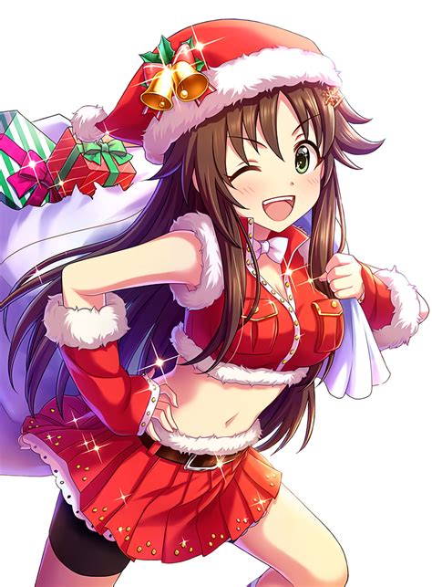 Idol Christmas Anime Animegirl Sticker By Nekogirlmeow