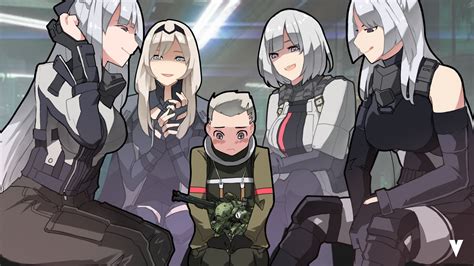 Ak 12 An 94 Rpk 16 Ak 15 Yegor And 1 More Girls Frontline Drawn