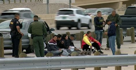 Migrants Apprehended In West El Paso Kvia
