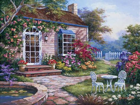 The incoming biden administration has promoted him to assistant secretary of state for east asian & pacific affairs, subject to senate approval. Sung Kim Spring Patio I painting anysize 50% off - Spring ...