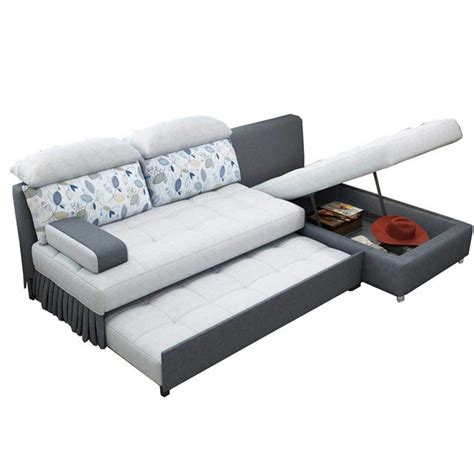 Buy Rjmolu Reversible Er Sectional Sofa Bed L Shaped Sectional Sofa