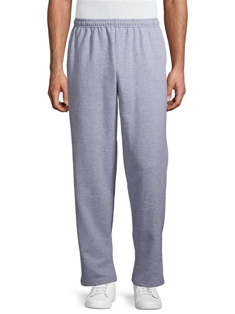 Gildan Mens Fleece Open Bottom Sweatpants With Pockets Style G18300