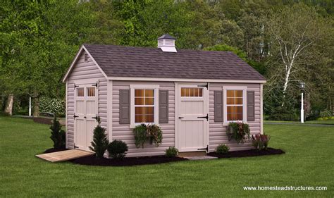 Custom Storage Sheds for Sale, Garden Sheds, Amish Sheds | Homestead