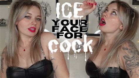 Ice Your Face For Cock Miss Ruby Greys Clips Clips4sale