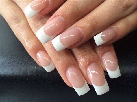 French Maniküre French Tip Acrylic Nails French Acrylic Nails